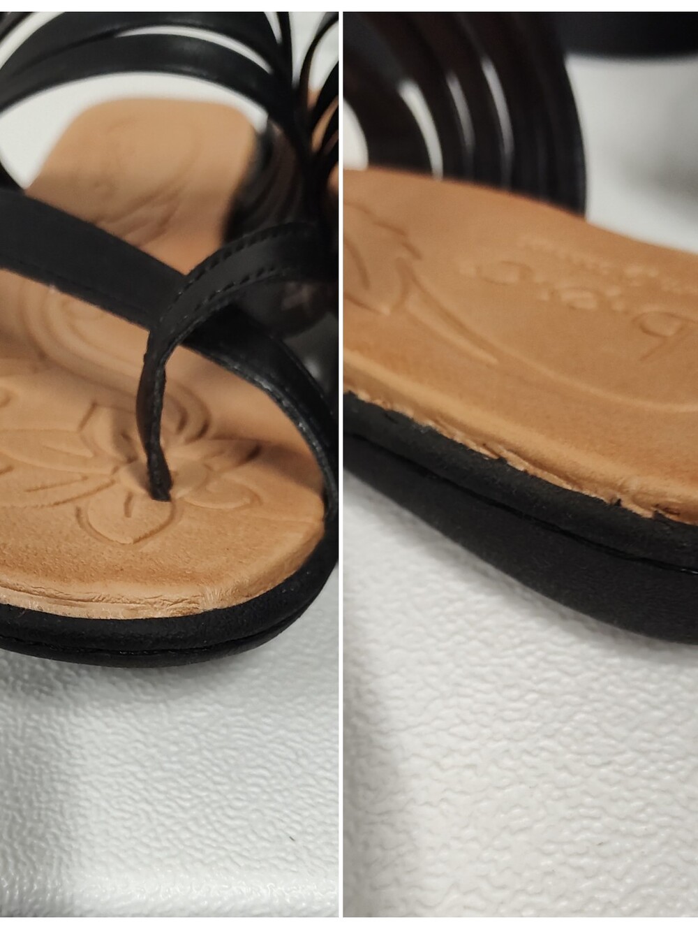 BOC “Alisha” Black Slide Sandals Size 6M - Picture 10 of 10